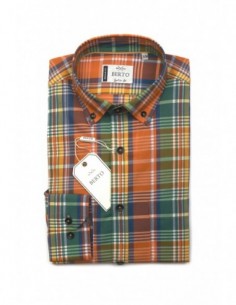 123142-1801 CAMISA CUADRO...