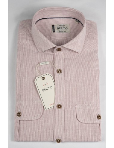 124512-1803-41 CAMISA CUBANA LINO...